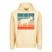 Pina Colada goat goats retro style vintage 140 goat lover Premium Hoodie - ArtMosaic