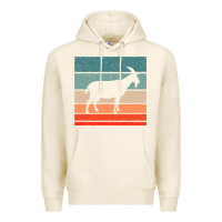 Tofu goat goats retro style vintage 140 goat lover Premium Hoodie - ArtMosaic