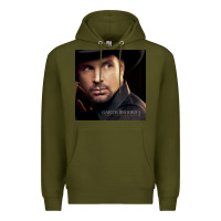 Army Green Garth Brooks The ultimate hits Premium Hoodie - ArtMosaic