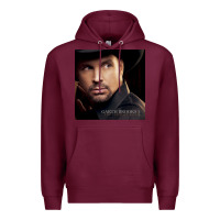 Burgundy Garth Brooks The ultimate hits Premium Hoodie - ArtMosaic