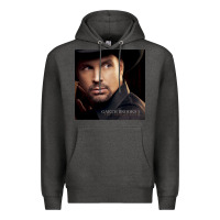 Charcoal Heather Garth Brooks The ultimate hits Premium Hoodie - ArtMosaic