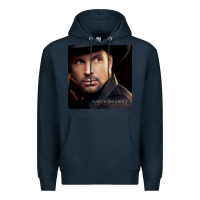 Navy Garth Brooks The ultimate hits Premium Hoodie - ArtMosaic