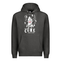 Charcoal Heather Limited Edition The-Cure-Robert-Smith Premium Hoodie - ArtMosaic