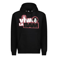 Black viva la bam Premium Hoodie - ArtMosaic