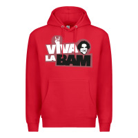 Red viva la bam Premium Hoodie - ArtMosaic