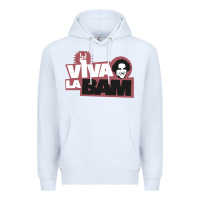 White viva la bam Premium Hoodie - ArtMosaic