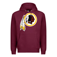 Burgundy the indian red skins clasic Premium Hoodie - ArtMosaic
