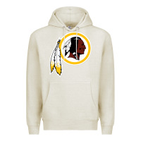 Oatmeal Heather the indian red skins clasic Premium Hoodie - ArtMosaic