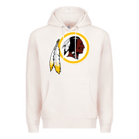Pale Pink the indian red skins clasic Premium Hoodie - ArtMosaic