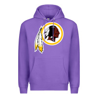 Purple the indian red skins clasic Premium Hoodie - ArtMosaic