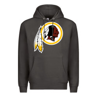 Smoke the indian red skins clasic Premium Hoodie - ArtMosaic