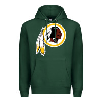 Sports Green the indian red skins clasic Premium Hoodie - ArtMosaic