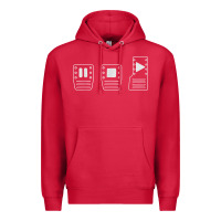 Cardinal save manual pedal diagram stick shift car lover t shirt Premium Hoodie - ArtMosaic