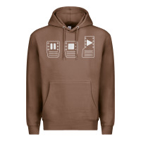 Chestnut save manual pedal diagram stick shift car lover t shirt Premium Hoodie - ArtMosaic