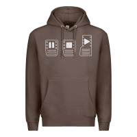 Coffee save manual pedal diagram stick shift car lover t shirt Premium Hoodie - ArtMosaic