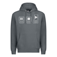 Rock save manual pedal diagram stick shift car lover t shirt Premium Hoodie - ArtMosaic