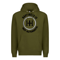Army Green Happiness is Not Automatic..Save the manuals.. 3 Pedals Cars Lovers gi Premium Hoodie - ArtMosaic