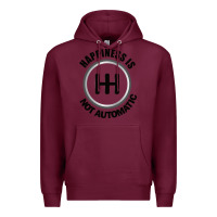 Burgundy Happiness is Not Automatic..Save the manuals.. 3 Pedals Cars Lovers gi Premium Hoodie - ArtMosaic