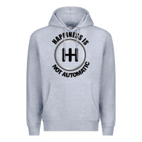 Heather Grey Happiness is Not Automatic..Save the manuals.. 3 Pedals Cars Lovers gi Premium Hoodie - ArtMosaic