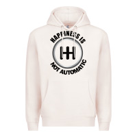 Pale Pink Happiness is Not Automatic..Save the manuals.. 3 Pedals Cars Lovers gi Premium Hoodie - ArtMosaic