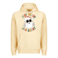 Pina Colada funny groovy stay merry and bright christmas santa claus t shirt Premium Hoodie - ArtMosaic
