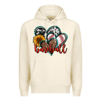 Tofu baseball hearts Premium Hoodie - Jasminsmagicworld