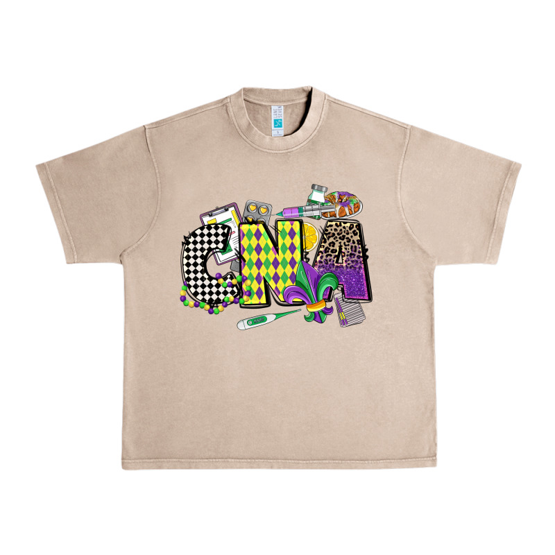 Cna Mardi Gras Certified Nursing Assistant Urban Heavy Tee by CowGirlArtShop | Teevron