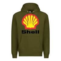 Army Green Copy of shell gasoline Premium Hoodie - ArtMosaic
