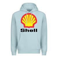 Blue Mist Copy of shell gasoline Premium Hoodie - ArtMosaic