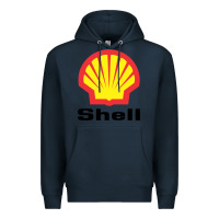 Navy Copy of shell gasoline Premium Hoodie - ArtMosaic
