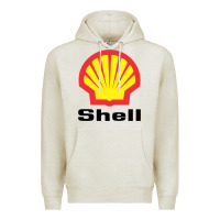 Oatmeal Heather Copy of shell gasoline Premium Hoodie - ArtMosaic