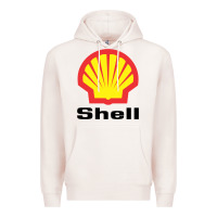 Pale Pink Copy of shell gasoline Premium Hoodie - ArtMosaic