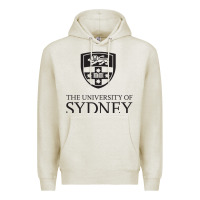 Oatmeal Heather The University of Sydney Premium Hoodie - ArtMosaic