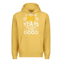 Antique Gold 90th Birthday Gift Took Me 90 Years 90 Year Old Premium Hoodie - trangStudio