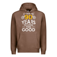 Chestnut 90th Birthday Gift Took Me 90 Years 90 Year Old Premium Hoodie - trangStudio