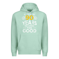 Seafoam 90th Birthday Gift Took Me 90 Years 90 Year Old Premium Hoodie - trangStudio