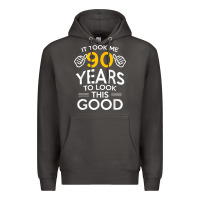 Smoke 90th Birthday Gift Took Me 90 Years 90 Year Old Premium Hoodie - trangStudio