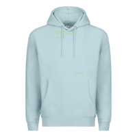 Blue Mist The Matrix Everything Has A Beginning Green Font Premium Hoodie - ArtMosaic