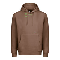 Chestnut The Matrix Everything Has A Beginning Green Font Premium Hoodie - ArtMosaic