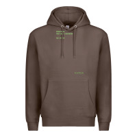 Coffee The Matrix Everything Has A Beginning Green Font Premium Hoodie - ArtMosaic