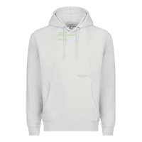 Dove Grey The Matrix Everything Has A Beginning Green Font Premium Hoodie - ArtMosaic