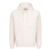 Pale Pink The Matrix Everything Has A Beginning Green Font Premium Hoodie - ArtMosaic