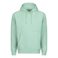 Seafoam The Matrix Everything Has A Beginning Green Font Premium Hoodie - ArtMosaic