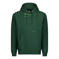 Sports Green The Matrix Everything Has A Beginning Green Font Premium Hoodie - ArtMosaic