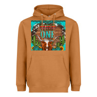 Meerkat wild one longhorn gemstones cactus and sunflowers Heavyweight Hoodie - Artiststas