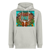 Moon Dust wild one longhorn gemstones cactus and sunflowers Heavyweight Hoodie - Artiststas
