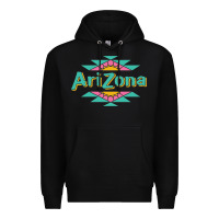 Black arizona tea Premium Hoodie - ArtMosaic
