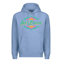 Colony Blue arizona tea Premium Hoodie - ArtMosaic