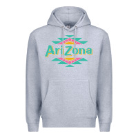 Heather Grey arizona tea Premium Hoodie - ArtMosaic