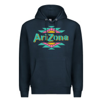 Navy arizona tea Premium Hoodie - ArtMosaic